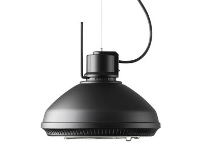 Stayhot HAL heat lamp in black