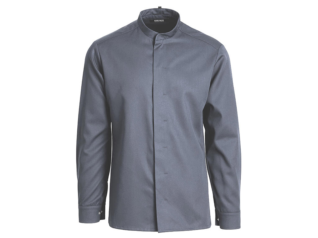 Kentaur Tencel Chef Shirt Gray