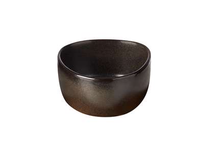RAW bowl 12x10x5cm Metallic brown