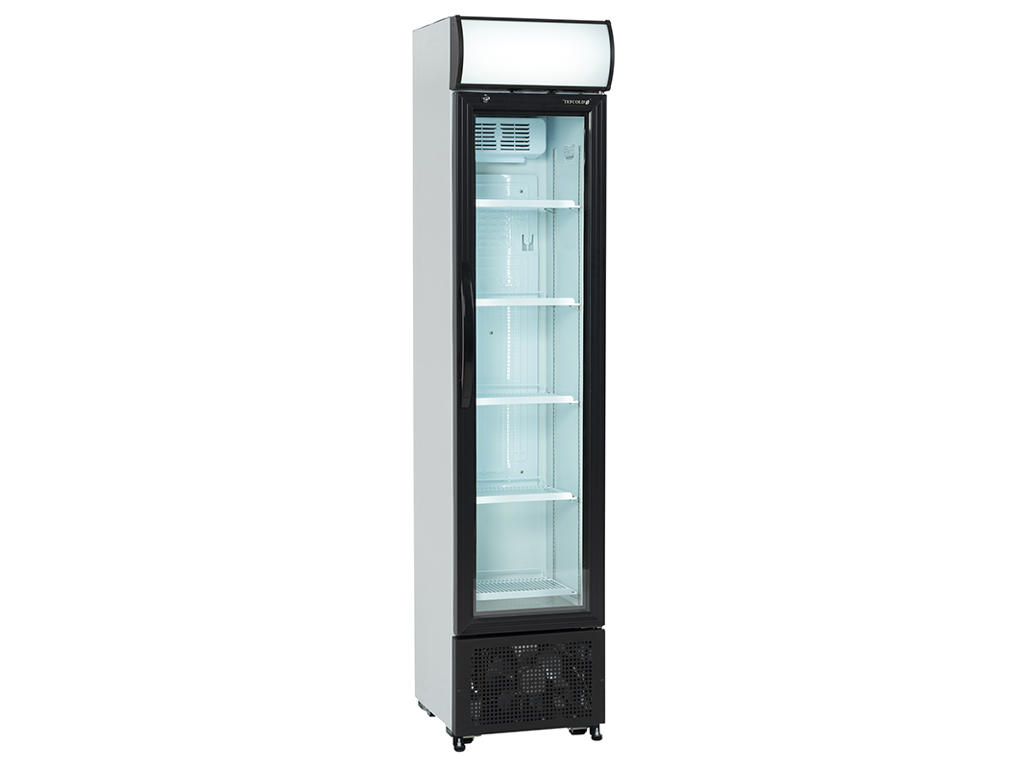 Display refrigerator 114 ltr. White with light top