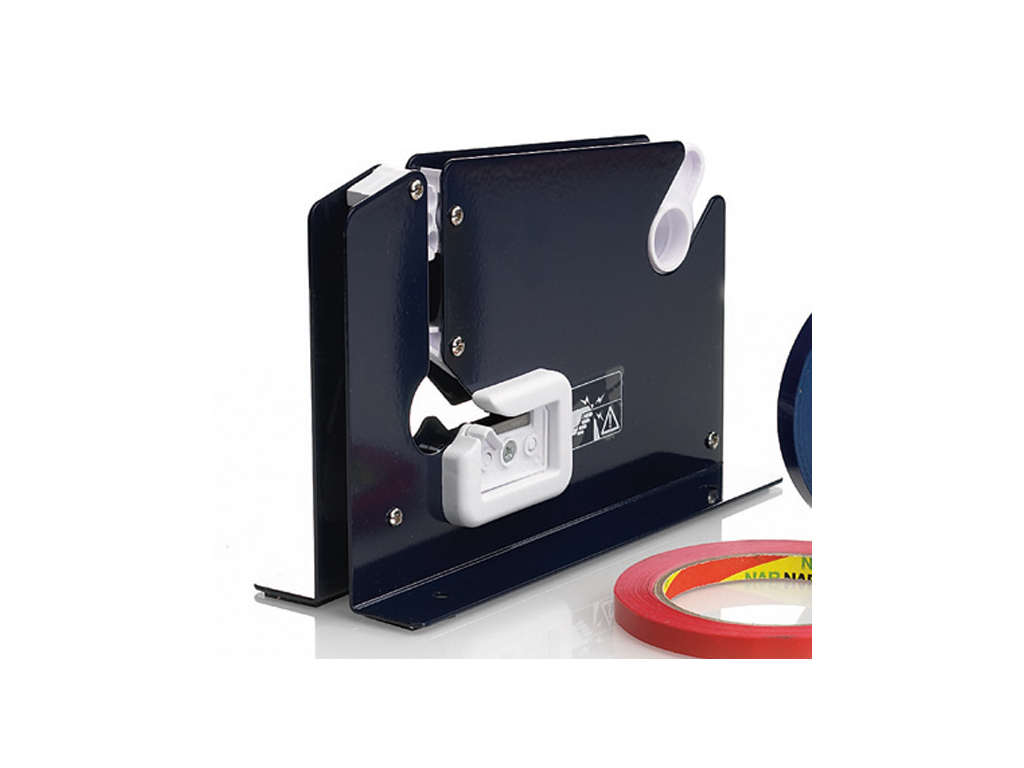 Automatic bag closer for sealing with tape