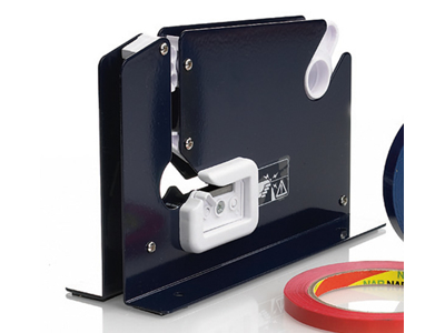 Automatic bag closer for sealing with tape