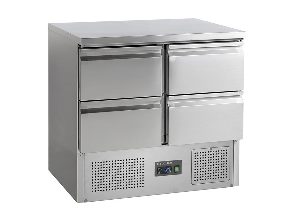 Refrigerated display case 4 drawers +2-+10C GN 1/1