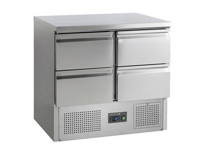 Refrigerated display case 4 drawers +2-+10C GN 1/1