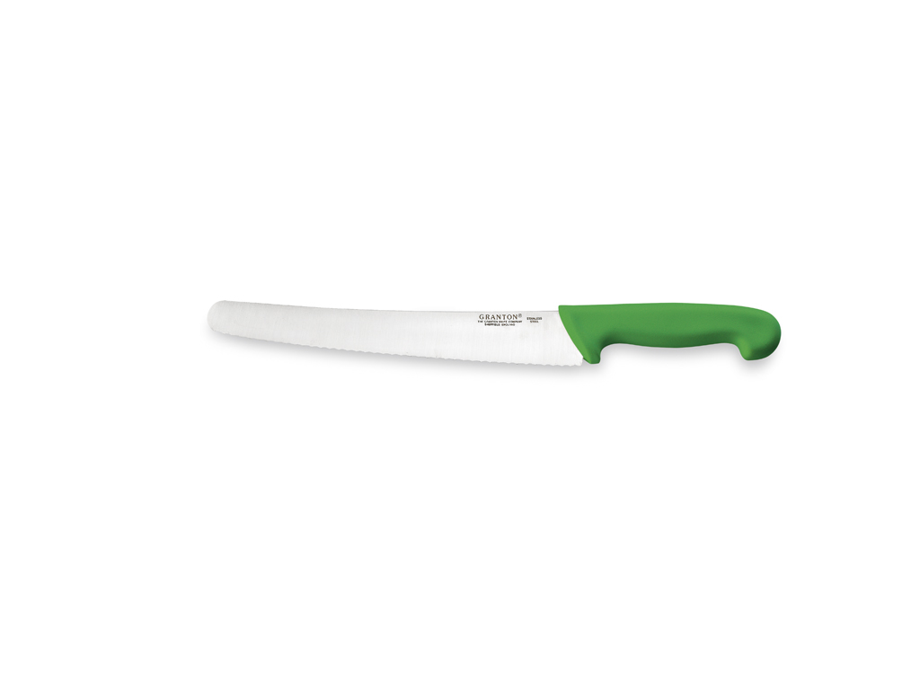 Universal knife, 25 cm, Granton, Green