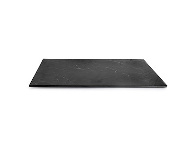 Tray Melamine Black Marble 1/3GN