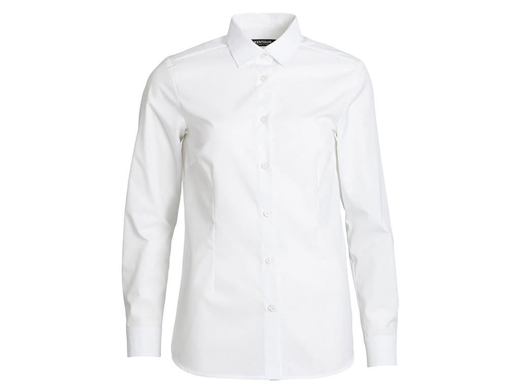 Kentaur Shirt Lady White Modern fit