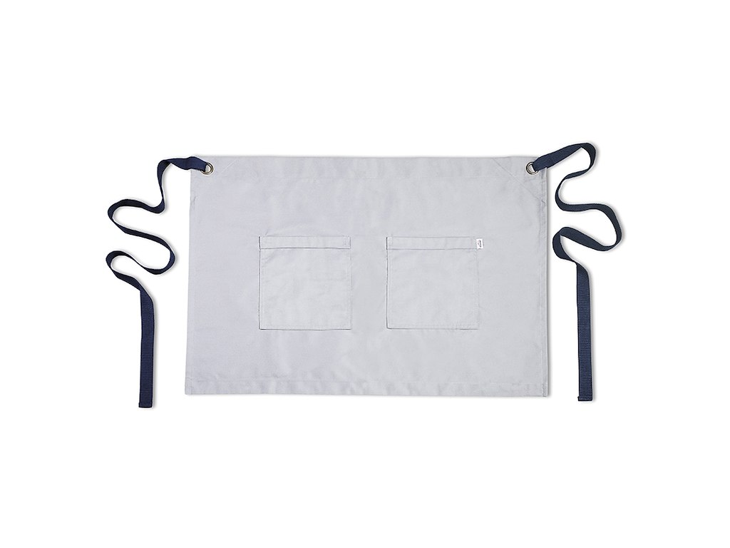 Apron Gray with Pockets 72.5x50 cm