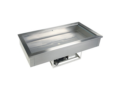 Cooling well 136 ltr 4xGN1/1 2-8C built-in