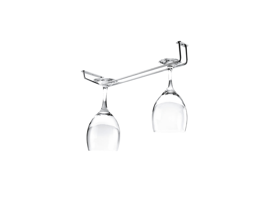 Glass hanger RF 1 row 34x10 cm