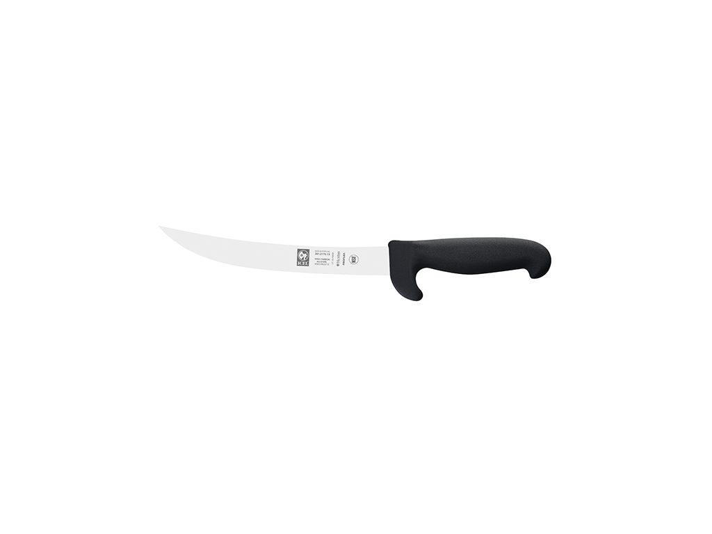 Cutting Knife - Stainless Steel - Black - 25cm - Finger Guard