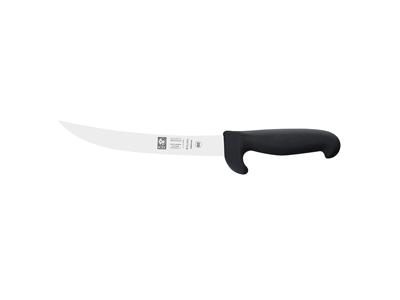 Cutting Knife - Stainless Steel - Black - 25cm - Finger Guard
