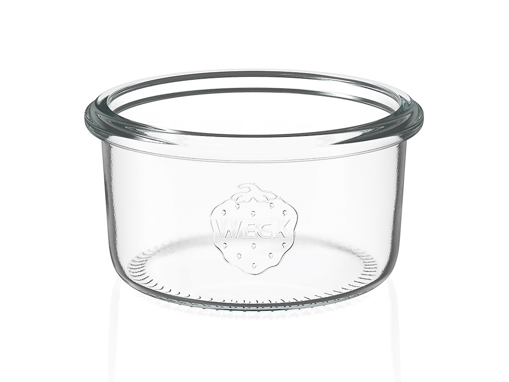 Weck Preserving Jar without Lid Low 165 ml