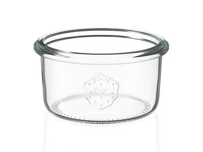 Weck Preserving Jar without Lid Low 165 ml