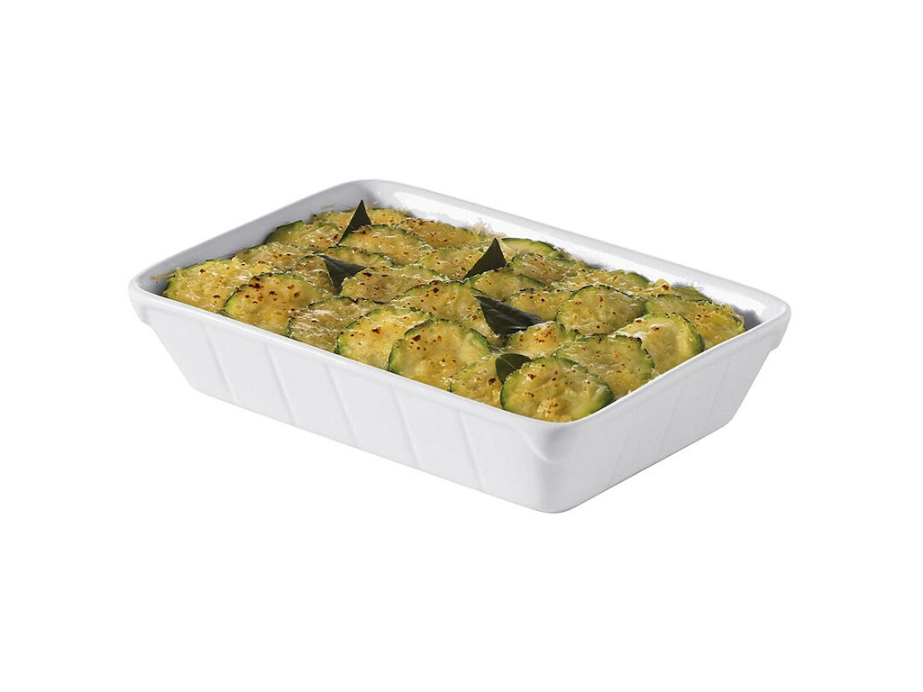 Tray Rectangular 19x13 cm White Sfood