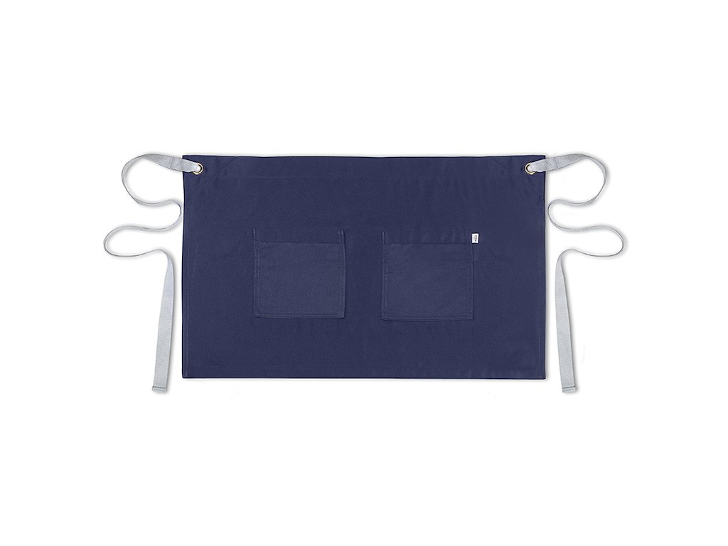 Apron Blue with Pockets 72.5x50 cm