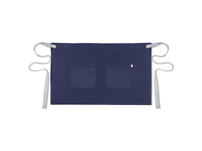 Apron Blue with Pockets 72.5x50 cm