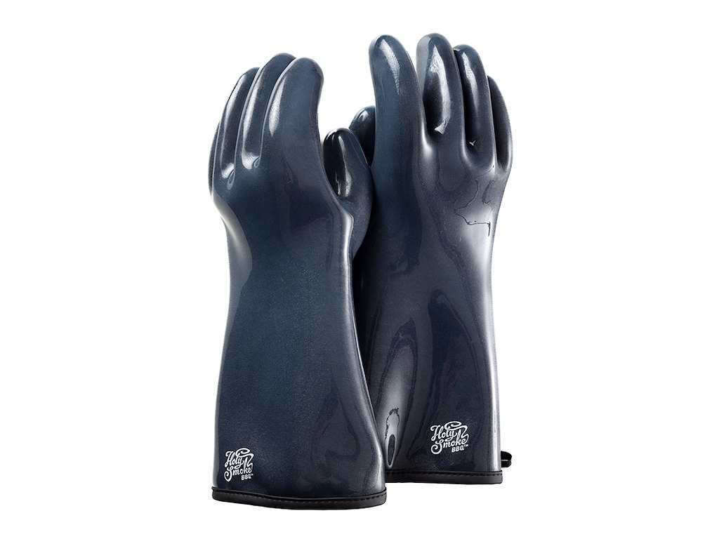 Grill Gloves Black Silicone 250 Degrees