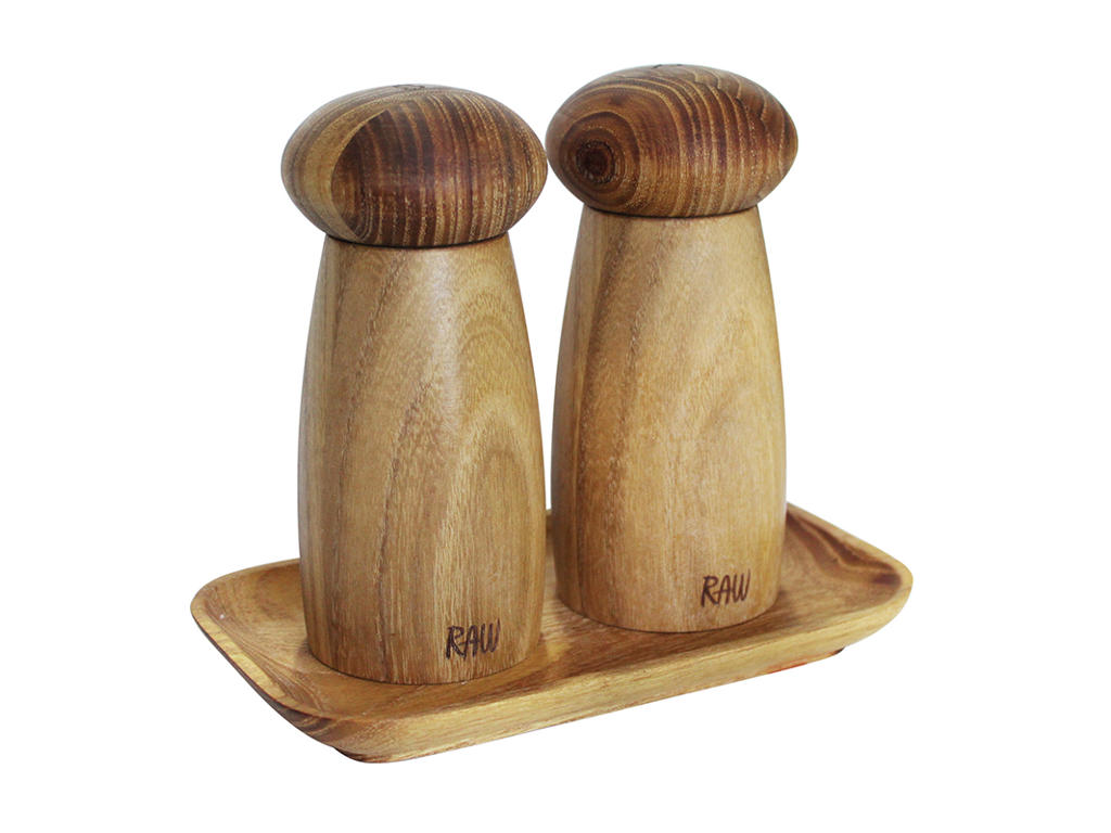 RAW Grinder Set with Tray 13.4x6 cm