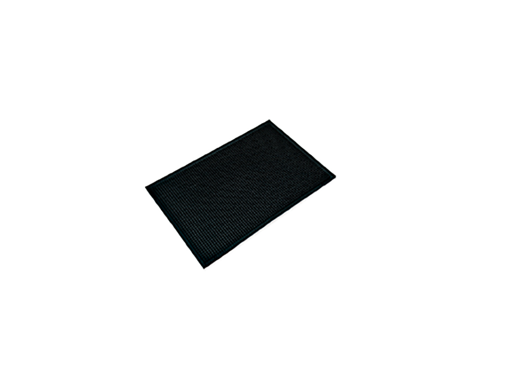 Bar mat black plastic 30.5 x 46 cm