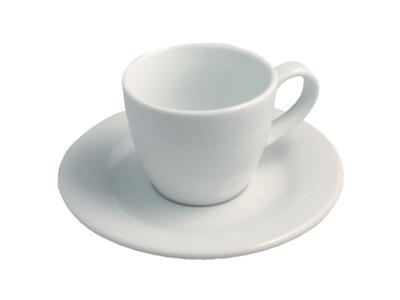 Alaska Mocha Cup w/Saucer 12x6.5 cm 6 cl