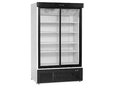 Display refrigerator 660ltr White 2 doors 2-10C