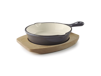 Frying pan cast iron Ø13.5 Gray
