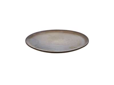 RAW Plate Ø23 cm Metallic brown