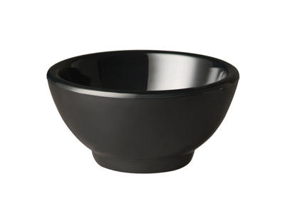 Melamine bowl black approx. Ø 5.5 cm, H: 4 cm