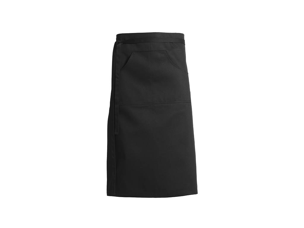 Apron black 110 x 70 cm