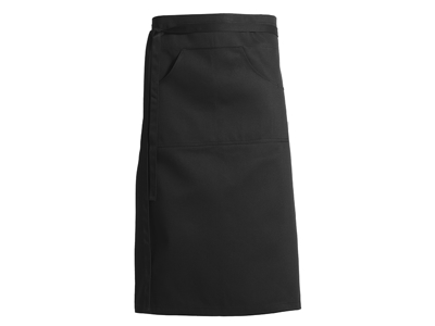 Apron black 110 x 70 cm
