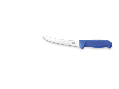 Deboner, 15 cm, Victorinox Fibrox, blue, with curve