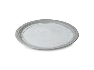 No.W Dinner Plate Ø 28 cm White/Gray