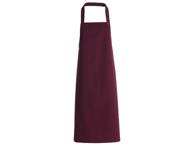Apron w/o pockets bordeaux 70x100
