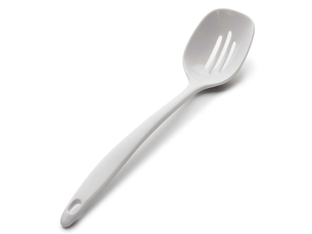 Melamine Spoon with Hole 30 cm