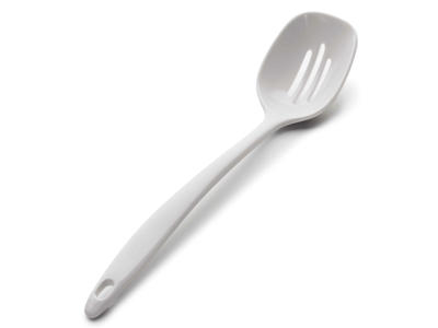 Melamine Spoon with Hole 30 cm