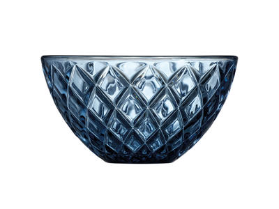 Bowl Sorrento 12 cm 4 pcs. Blue Glass