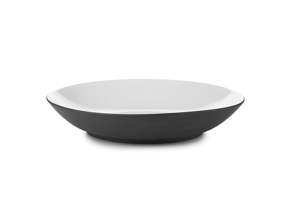 Plate Deep Ø27 cm White Equinoxe