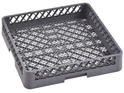 Dishwashing tray for cutlery gray