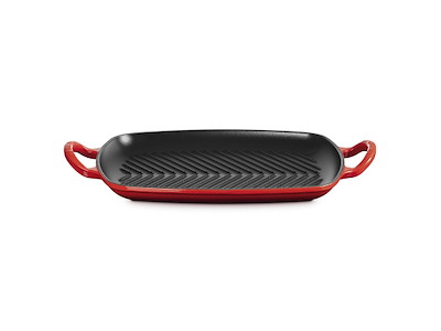 Cast Iron Grill Pan Cherry 30x28cm