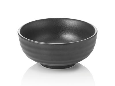 Bowl - Porcelain - Black - Ø21cm - 1.3ltr - 90x210x210mm