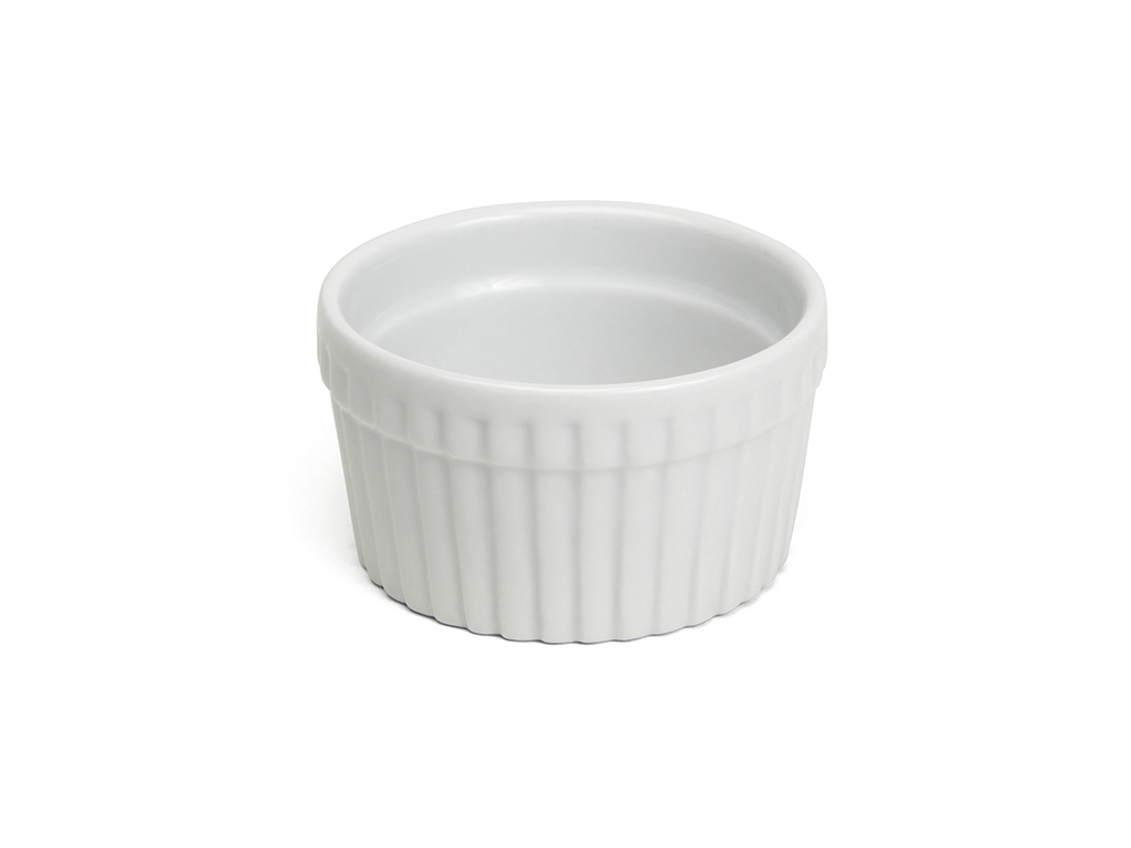 Ramekin white Ø 9 cm. H 4 cm