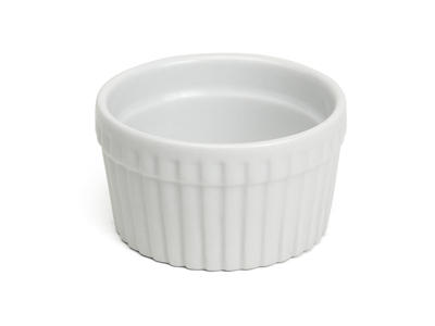 Ramekin white Ø 9 cm. H 4 cm