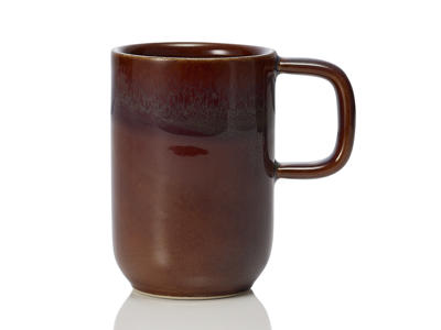 Brown Stoneware Mug 370ml - 110x75x75mm