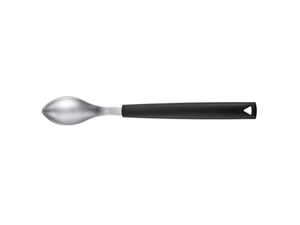 Spoon in stainless steel silver size 6cm
