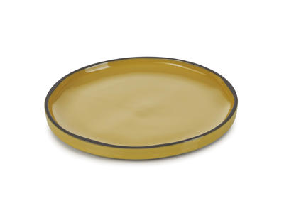 Plate Bread Ø15 cm Yellow Caractere