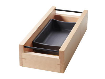 Storage Box Bread 32.5x13 cm Maple A Scene