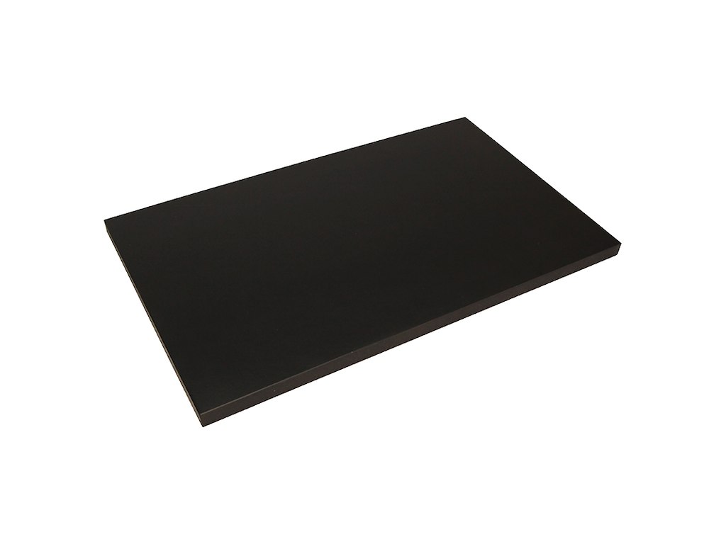 Cutting Board - Poly - Black - 2cm - GN 1/1 - 3359g