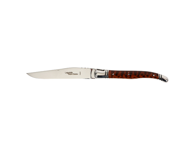 Steak knife, Laguiole Avantage, Handle of snake wood