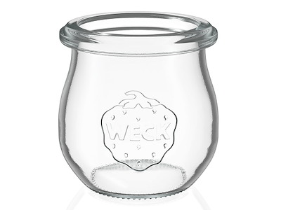 Weck preserving jar w/o lid Tulip 75 ml
